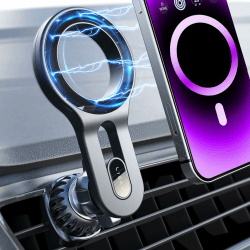 LISEN Handyhalterung Auto Magsafe Autohalterung 20xN55 Ultra Magnetic für Handyhalterung Auto Magnet iPhone Halterung Auto Magsafe Auto Lüftung für Apple iPhone 16/15/14/13/12 Pro Max Plus Hülle Schwarz