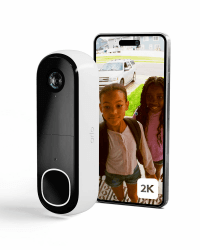 Arlo Essential Sonnette Vidéo 2K NEU Videotürklingel 2 2K Weiß Türklingel