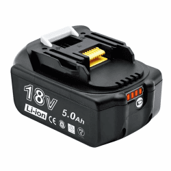 AKKOPOWER 18V 5000mAh Akku Kompatibel mit BL1850 BL1860B BL1855 BL1840 BL1830 BL1835 BL1820B BL1815 mit LED Indikator 5.0A - 1 Stück/Satz