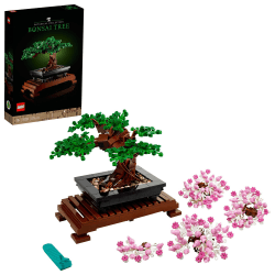 LEGO Botanicals Bonsai Baum Set für Erwachsene - Pflanzen Home Deko Set - DIY Projekt und entspannende kreative Aktivität - Geschenkidee für Frauen und Männer - Botanik Kollektion 10281 Einzeln