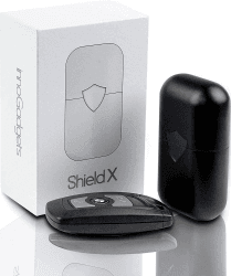 innoGadgets® Keyless Go Schutz für Autoschlüssel | TÜV geprüfter Car Key Signal Blocker aus eloxiertem Aluminium | RFID Box mit elegantem Design | Für alle RFID Autoschlüssel geeignet 9,1 cm Black