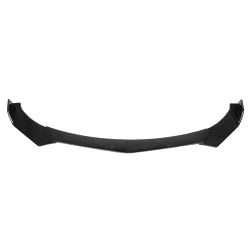 Frontstoßstangenlippe, Frontstoßstangenlippe Splitte Body Kit Spoiler Glänzend Schwarz Universell Passend für