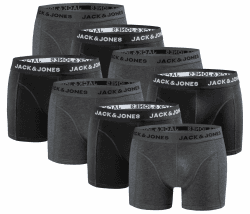 JACK & JONES Boxershorts 8er Pack S Black-grey-mix