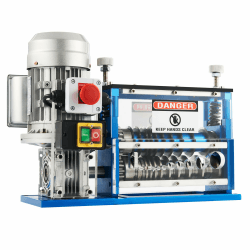CREWORKS Kabelabisoliermaschine 1,5-38mm Kabelschälmaschine Abisoliermaschine Kabel Abisolierwerkzeug Draht Peeling Schneidemaschine 1,5-38mm 370W