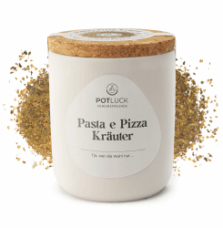 POTLUCK | Pasta e Pizza Kräuter | Gewürzmischung im Keramiktopf | 40g | Vegan, glutenfrei und mit natürlichen Inhaltsstoffen
