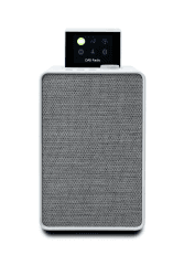 Pure Evoke Spot kompaktes Musiksystem (DAB+/UKW Radio, Internetradio, Podcasts, Spotify Connect, Bluetooth, klappbares Farbdisplay) Cotton Weiß