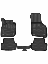 Element 3D Gummimatten Set für Ford Focus Turnier Combi, IV Mk4, 2018-2024 | 100% passgenaue Auto Fußmatten, robuste Universal Fußmatte Auto, Gummimatten Auto, Auto Fussmatten Gummi, Auto Gummimatten