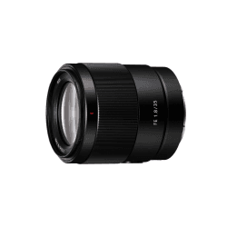 Sony SEL-35F18F Weitwinkel-Objektiv (Festbrennweite, 35 mm, F1.8, Vollformat, geeignet für A7, ZV-E10, A6000- und Nex-Serien, E-Mount) schwarz Single
