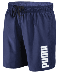 PUMA Herren Badeshorts Summer Short Sporthose Badehose Deluxe Swim Shorts New Navy L