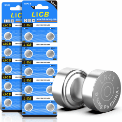 LiCB 20 Stück LR41 knopfzelle batterien, AG3 SR41W 392 1,5V Alkaline Batterie 3 Jahre Lagerfähigkeit 100% Voll Garantie