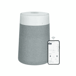 BLUEAIR Luftreiniger für kleine Räume, Schlafzimmer, Haus, reinigt 86 m² in 1h, HEPASilent Luftwäscher gegen Allergene, Viren, Staub, Schimmel, Rauch - Blue Pure 511i Max Air purifier Medium Room