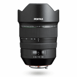Pentax,HD Pentax-D FA 15-30MM F2.8ED SDM WR W/CASE, Ultraweitwinkel-Zoomobjektiv Hochauflösendes Bild Wetterfeste Konstruktion Extra scharfe Bilder mit hohem Kontrast Hochgeschwindigkeits-AF,schwarz