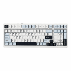 EPOMAKER x Aula F99 Kabellose mechanische Tastatur, Tastatur Gasket mit Hot-Swap, Polsterung, Bluetooth, 8000 mAh, NKRO, RGB, für Gaming/Win/Mac(F99 Blue, Reaper Switch) Reaper Switch F99 Blue