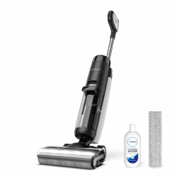 Tineco Floor One S7 Pro Nass Trockensauger Kabellos, Wischsauger 40min, Zentrifugal-Trocken, Doppelseitige Kantenreniung, Smart Erkennung, Dreifache Batterielebensdauer, Selbstreinigend für Tierhaare