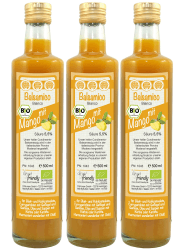 direct&friendly Bio Mango Essig, Condimento Balsamico mit fruchtiger Mango (3 x 500 ml)