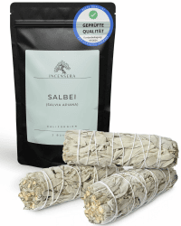 Weißer Salbei Räuchern, 3 Stück Räucherbündel, Weisser Salbei Räuchern, Sage Smudge Stick, White Sage, Salbei Getrocknet, Weißer Salbei Zum Räuchern 3 Salbei