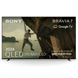 Sony BRAVIA 7 QLED (XR l Mini LED) 75 Zoll 4K HDR Google Smart TV (2024) | Gaming-Funktionen, IMAX, Dolby Vision Atmos, Chromecast, AirPlay, 120Hz 75XR70 75 Zoll Bravia 7 TV