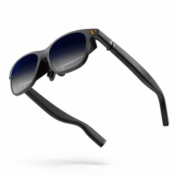 VITURE Pro XR/AR Brille, 135“ 120Hz 1000Nits, Harman Audio, elektrochromer Film, 3D Brille kompatibel mit iPhone 16/15/Android/Mac/PC/Steam Deck (Mattschwarz)