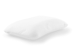 TEMPUR Symphony Schlafkissen Memory Foam, ergonomisches Nackenstützkissen für Rücken- und Seitenschläfer, Liegefühl fest, L (63 x 43 x 14 cm), Weiß L (63 x 43 x 14 cm)-Single