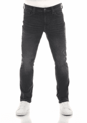 MUSTANG Jeans Herren Stretch Slim Fit Vegas Jeanshose Hose Denim Schwarz Grau Blau 30 31 32 33 34 36 38 40 30W / 32L Denim Black (4000-883)
