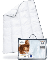 Bettdecke 200x200cm, Warme Steppdecke mit Ventilations- und Klimazonen, Flauschige Ganzjahresdecke AERO ActiveClima, Große 200x200 Winter-Decke für 2 Personen, Innovative OptiSleep®-Technologie 200 x 200 cm