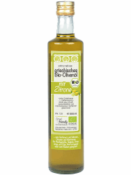 direct&friendly | extra natives Bio Olivenöl Griechenland mit Bio Zitrone | 500 ml Zitrone 500 ml (1er Pack)