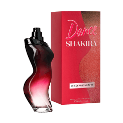 Shakira Perfumes – Dance Red Midnight by Shakira für Damen – Langanhaltend – Sexy, eleganter und femininer Duft – Süße und kräftige Noten – Ideal für tagsüber – 80 ml Bernstein 80 ml (1er Pack)