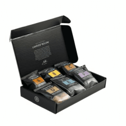 LAKRIDS BY BÜLOW - Taste Selection - 72g - 6 Sorten Dänischer Gourmet Lakritz-Kugeln im Probierset - Weiche Lakritze umhüllt von Cremiger Schokolade TASTE SELECTION 72 g (1er Pack)