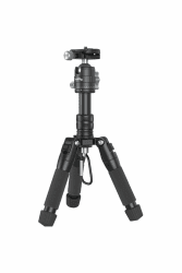 SMALLRIG Aluminium Mini Stativ Tripod 20"/52 cm Desktop Stativ mit 360° Kugelkopf, kompaktes Kamera Stativ für Canon g7x, für Sony Alpha zv-e, für Nikon, für Fujifilm, Belastbarkeit 13 lb/6 kg - 4289