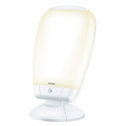 Beurer TL 80 Tageslichtlampe, Tageslicht-Simulation, stufenlose Neigungsverstellung Ein-Knopf-Bedienung