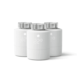 tado° smartes Heizkörperthermostat 3er-Pack – Wifi Zusatzprodukt als Thermostat für Heizung und digitale Einzelraumsteuerung per App – einfache Installation – Heizkosten sparen Zusatz V3+ Zusatz: 3x Heizkörper-Thermostat