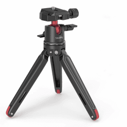 SMALLRIG Kamerastativ Leichtes Mini-Reisestativ aus Aluminium mit 1/4 Schraubbefestigung stativ für GoPro,Smartphone,DSLR - BUT2664