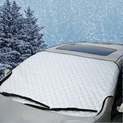 Frontscheibenabdeckung Auto,Winterwindschutzscheibenabdeckung,Windschutzscheibe Abdeckung,Winschutzscheiben Abdeckung Faltbar,Frostschutz Auto Frontscheibe für Meisten Fahrzeuge Gegen Schnee Frost