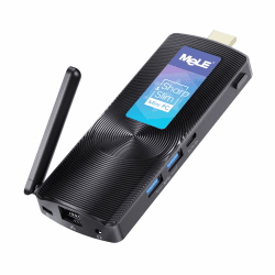 MeLE PCG02 Mini PC Stick Lüfterlos Windows 11 Pro Celeron J4125 8G 256G Tragbar Desktop Computer Stick HDMI 4K 60Hz, Wi-Fi5, Gigabit Ethernet, BT4.2 für Business Büro Industrie IOT Medien Haus PCG02-J4125 8GB 256GB