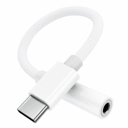 iPhone 15 Kopfhörer Adapter [MFi Zertifiziert] Adapter USB C auf Klinke USB C auf 3,5‑mm-Kopfhörer­anschluss Adapter Aux Audio für iPhone 15/15 Plus/15 Pro/15 Pro Max, Galaxy S24 S23 S22 S21 Ultra