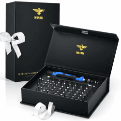 WEARXI Nikolaus Geschenke für Männer Präzision Schraubendreher Set 60 in 1, Weihnachtsgeschenke für Männer, Geburtstagsgeschenk für Männer, Gadgets für Männer Geschenke für Papa Opa