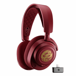 SteelSeries Arctis Nova 7 Wireless - Multi-Plattform - Gaming-Kopfhörer - Dragon Edition - 2 Sets Lautsprecherabdeckungen - Dual Wireless 2,4 GHz/Bluetooth - 38 Std.-Akku - PC, PS, Mobile, Switch