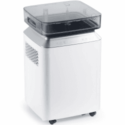 Kalopsia 50L/Tag Raumentfeuchter Elektrisch: Trocknungsgerät mit Pumpe und Abflussschlauch Kompressor Elektrischer Luftentfeuchter Umweltfreundliches R290 24-Stunden-Timer Luftentfeuchter Keller