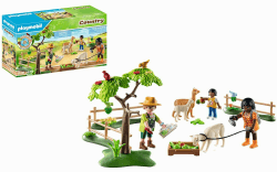 PLAYMOBIL Country 71251 Alpaka-Wanderung, Tiere für den Bio-Bauernhof, Nachhaltiges Spielzeug für Kinder ab 4 Jahren Einzeln