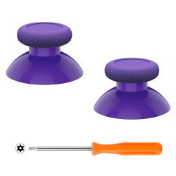 eXtremeRate Thumbsticks für Xbox Series X/S Controller,für Xbox One Standard,für Xbox One X/S,für Xbox One Elite,Analog Stick Joystick Joy-Sticks Analogsticks Aufsätze Zubehör-Lila