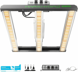 MARS HYDRO Smart FC1500 LED Grow Lampe 150W Samsung LM301H EVO Abdeckung Vollspektrum Pflanzenlampe Daisy Chain dimmbare Bar Wachstumslampe für Zimmerpflanzen, Gemüse, Blume 150 W