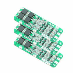 Aideepen 3 x 3S 20A Li-Ion-Lithium-Akku Ladegerät Platine PCB BMS 12,6 V Zellmodul Überladung Überstrom Kurzschluss Schutz 3 STÜCKE