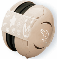 Schallwerk ® Mini+ Gehörschutz - Kapselgehörschutz für Kleinkinder und Kinder - Hochwertige Lärmschutz Kopfhörer - Gehörschutz Ohrenschützer ideal für Alltag, Feste & Feiern, Sport- & Musikevents Coffee