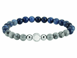 Liebeskind Berlin Beads-Armband LJ-0091-B-17 Jasper & Edelstahl