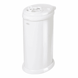 Ubbi Edelstahl Windeleimer, Weiß White