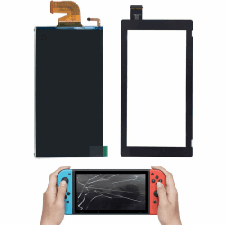 inRobert LCD Display und Digitizer Touchscreen Ersatz für Nintendo Switch 2017 HAC - 001