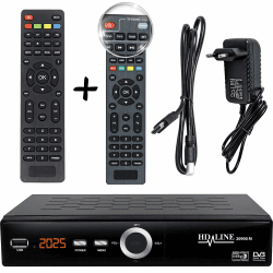 hd-line Echosat 20900 M Pro Digital Sat Receiver + intelligente Fernbedienung (HDTV, DVB-S/S2, HDMI, SCART, 2X USB 2.0, Full HD 1080p)[Vorprogrammiert für Astra Hotbird Türksat] Echosat 20900 M Pro Single