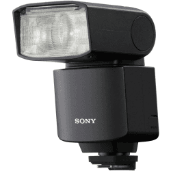 Sony HVL-F46RM | Externer Blitz mit kabelloser Funksteuerung (GN46-Leistung, Mehrfachblitz, High-Speed-Blitz, 10 BPS, Quick Shift Bounce), Schwarz, HVLF46RM.CE7 Single