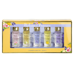 Charrier Parfums Geschenk-Set Provence von 5, Miniatures Eau de Toilette, 54 ml blumig 10.8 ml (5er Pack)