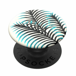 PopSockets PopGrip - Ausziehbarer Sockel und Griff für Smartphones und Tablets mit einem Austauschbarem Top - Pacific Palm Pacific Palm Single